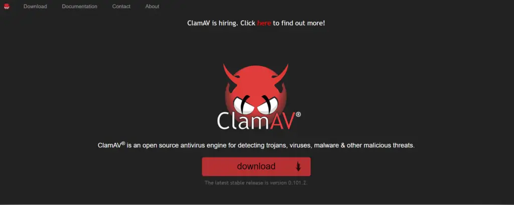 ClamAV Open source antivirus