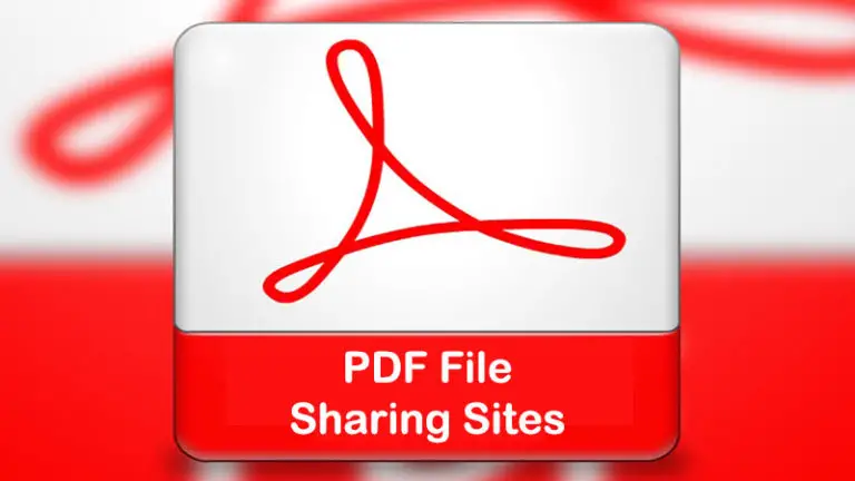 Top 10 Free PDF Sharing Sites