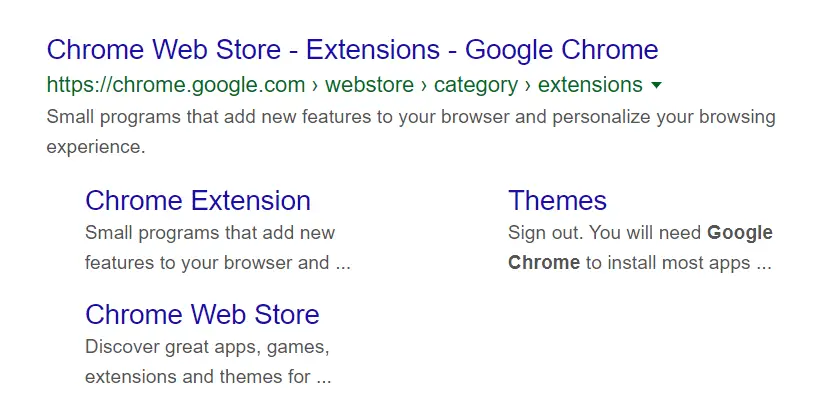 Chrome-web-store