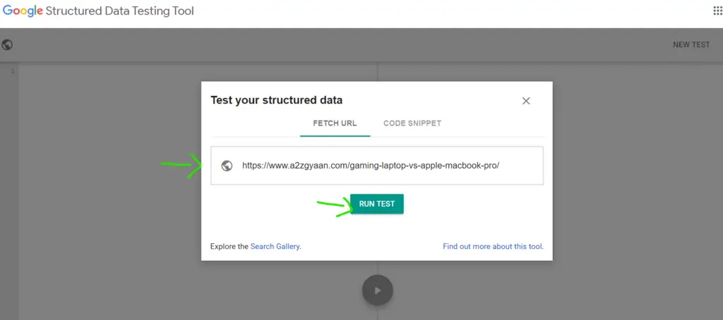 Structured-data-testing-tool