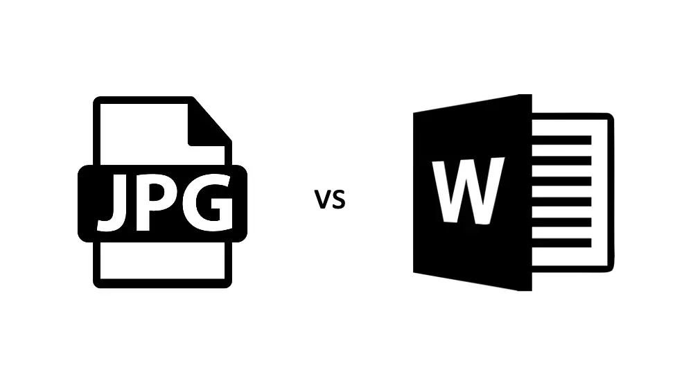 JPG vs Word